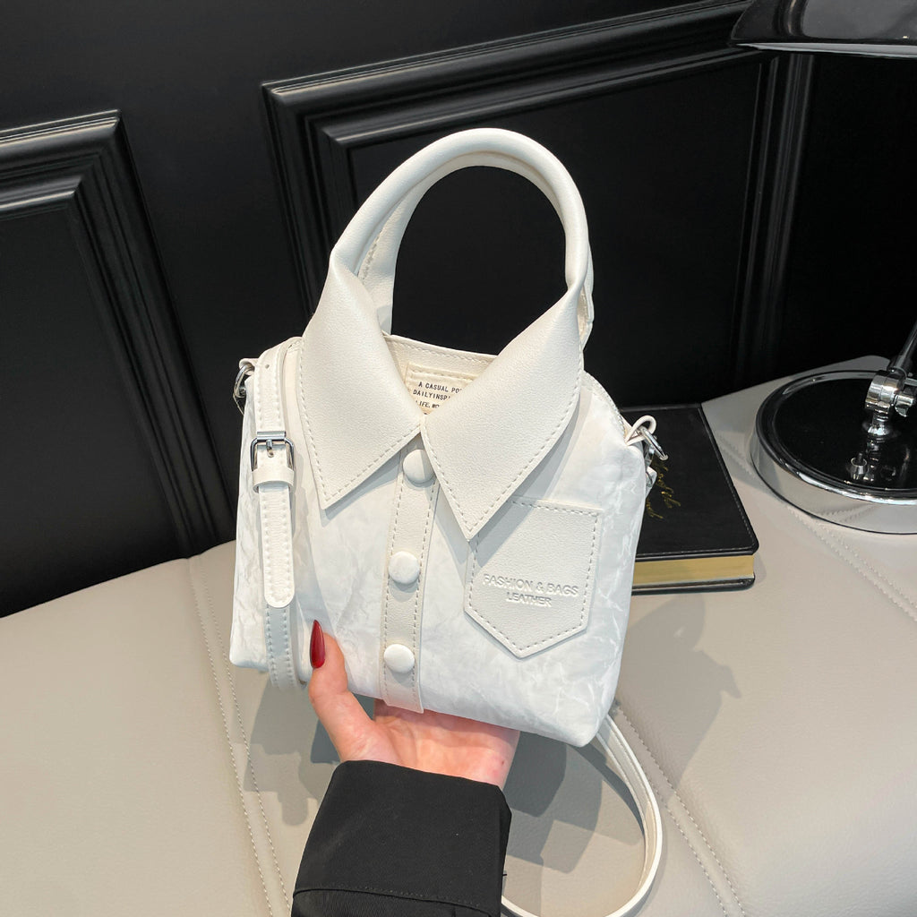 Shirt Handbag Women's Creative Messenger Bag