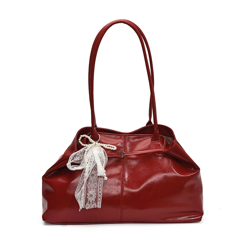 Large Capacity Commuter Tote Shoulder Bag