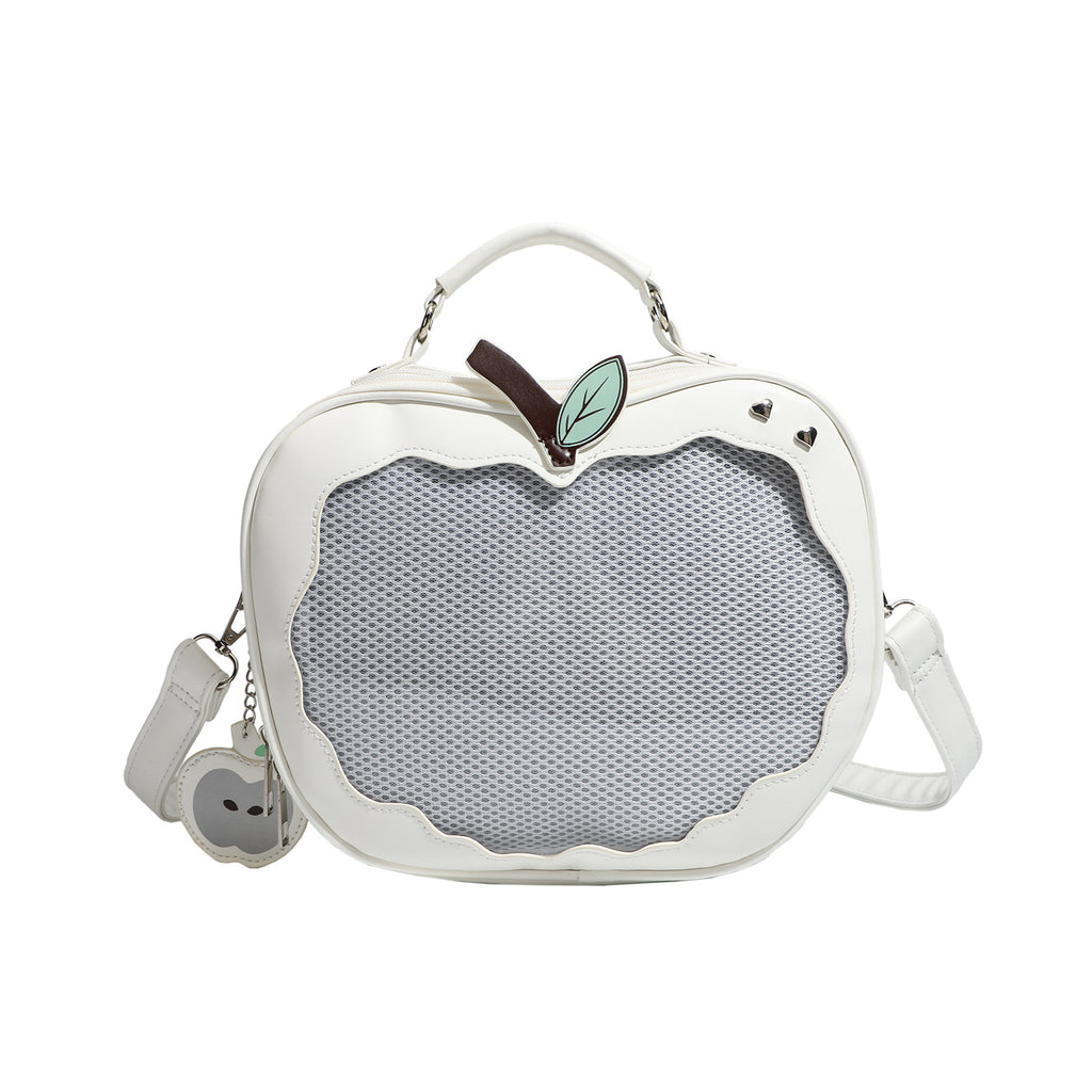 Dual-use Backpack Japanese InsPU Portable Messenger Bag