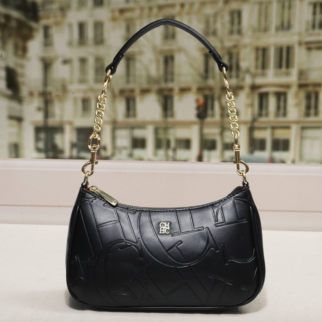 Embossed Letter Underarm Shoulder Crossbody Fashionable Trendy Womens Bag For Stylish Outfits