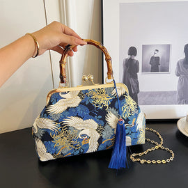 New Ethnic Style Fashion Clutch Bag Beautiful Portable