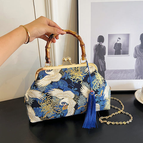 New Ethnic Style Fashion Clutch Bag Beautiful Portable