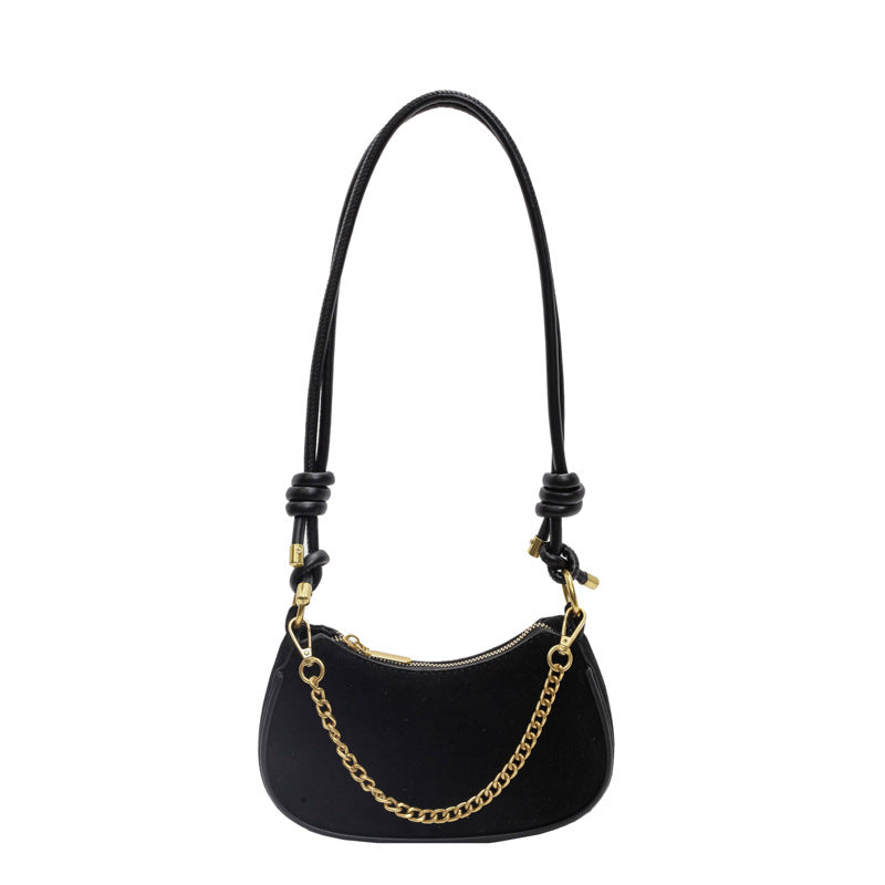 Minority Simple Frosted Small Square Sense Crossbody Shoulder Bag