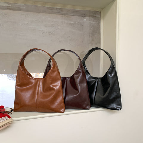 Large Capacity Soft Leather Handbag For Women