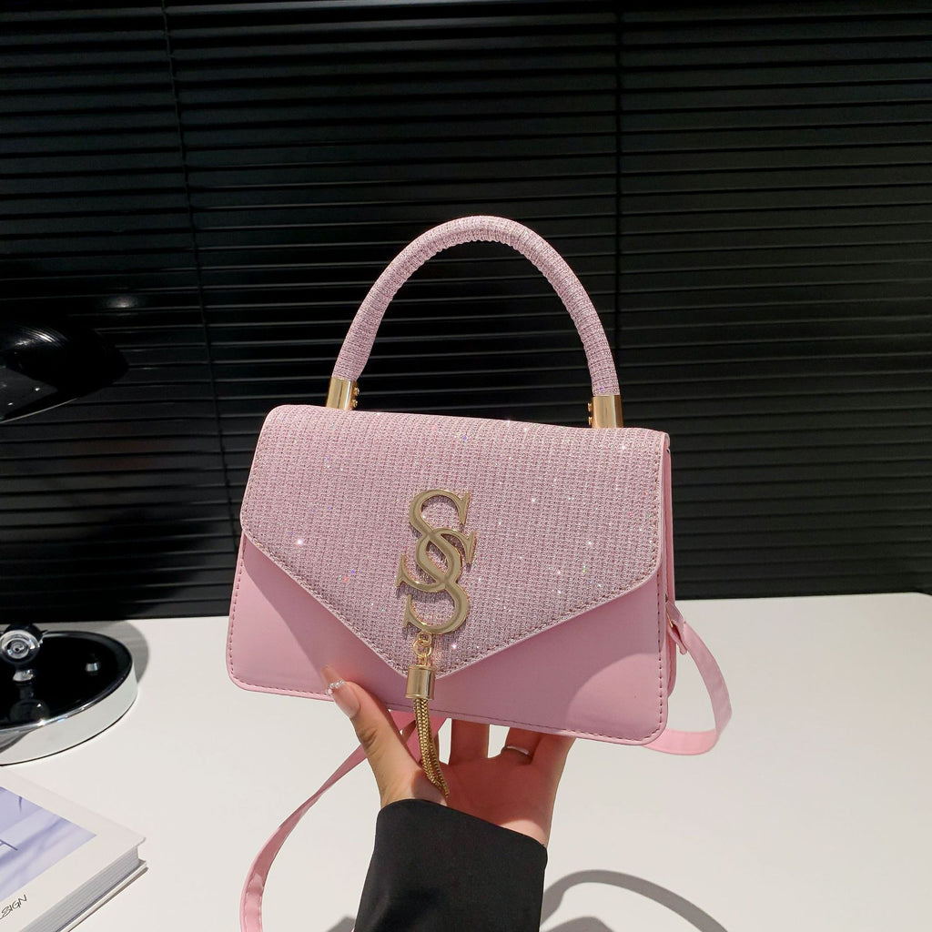 Fashion Fashion Letters Simple Versatile Handbag