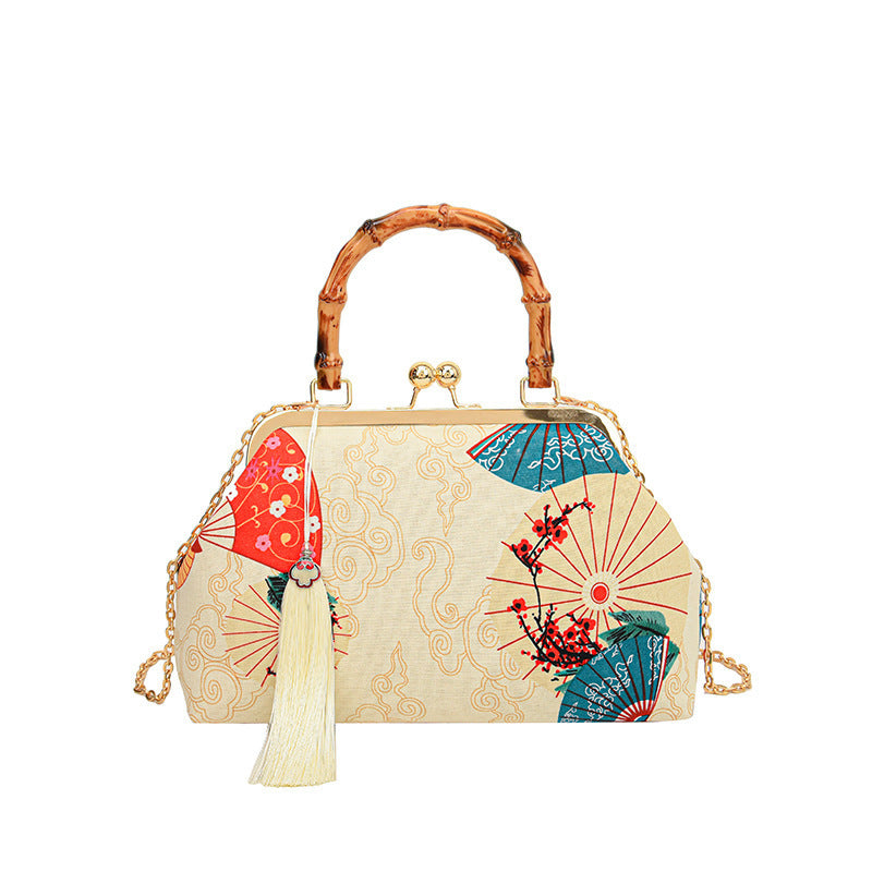 New Ethnic Style Fashion Clutch Bag Beautiful Portable