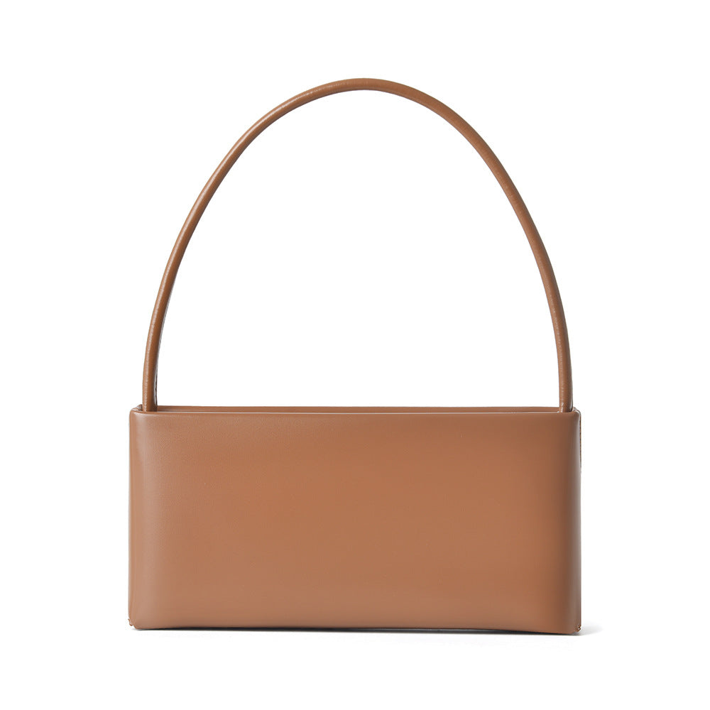 Vintage Crossbody Shoulder Bag For Women Sleek And Perfect For Carrying Under The Arm Like A Baguette