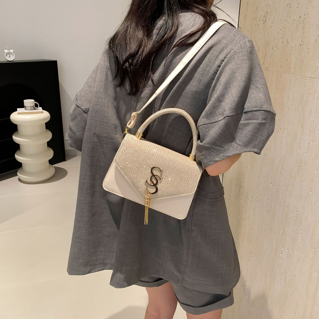 Fashion Fashion Letters Simple Versatile Handbag