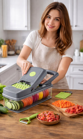 Household Kitchen Gadgets Vegetable Cutter Silk Cutter