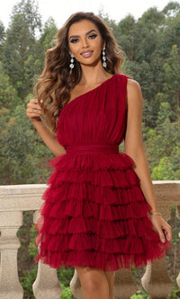 One-Shoulder Sleeveless Dress