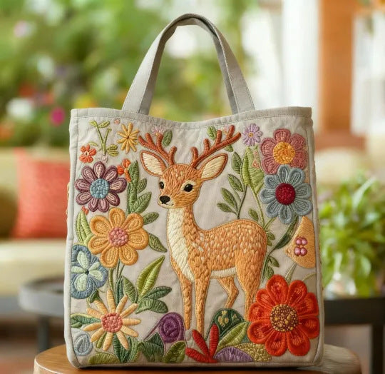 3D Fashion-Printed Tote And Shoulder Bag
