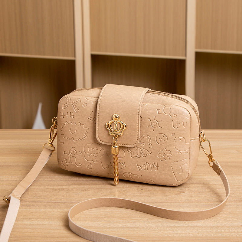 Sweet One-shoulder Bag Korean-style Fashionable Phone Bag