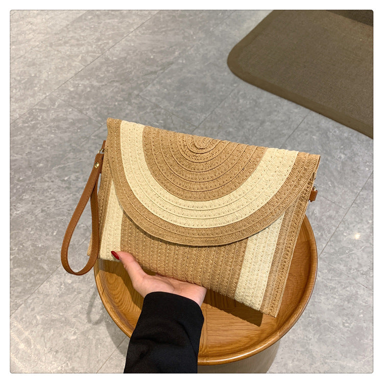 Handmade Woven Bags On The Beach
