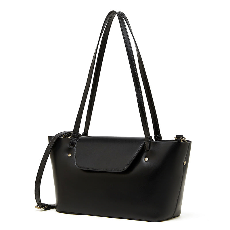 Korean-style Fashionable All-match Womens Leather Shoulder Bag