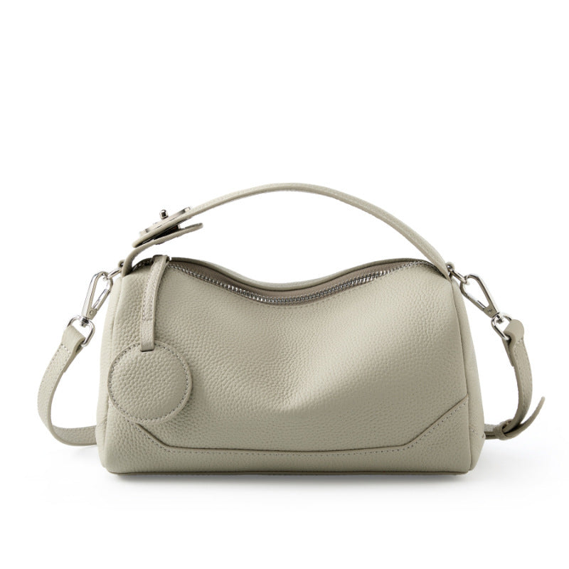 Women's Fashion Genuine Leather Portable Crossbody Bag