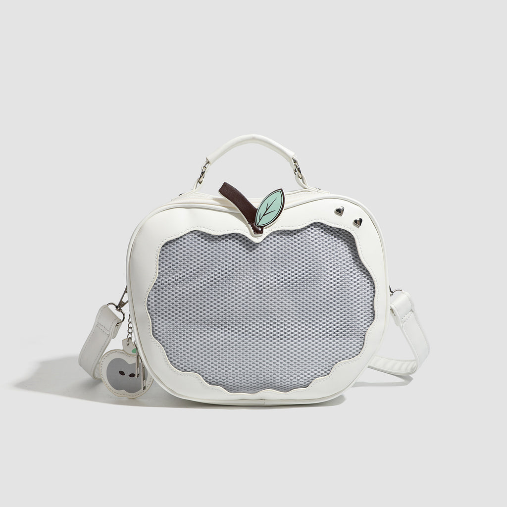 Dual-use Backpack Japanese InsPU Portable Messenger Bag