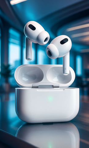 Wireless Bluetooth-compatible Headset Transparent Mini Bin