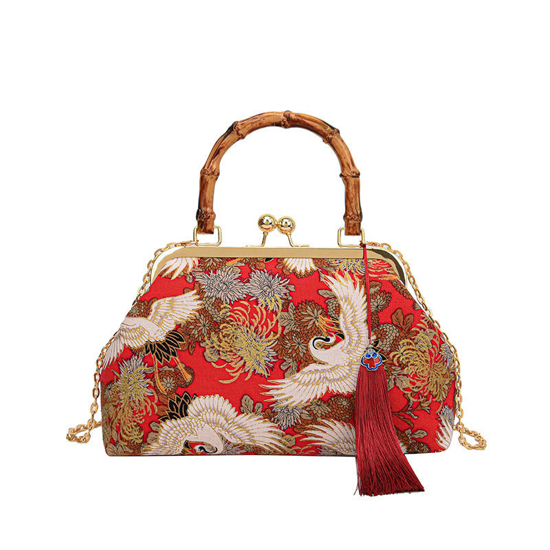 New Ethnic Style Fashion Clutch Bag Beautiful Portable