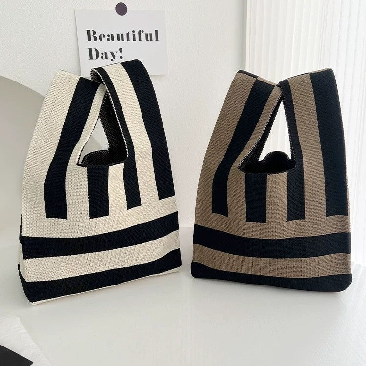 Fashionable Trendy And Personalized Knit Tote Bag